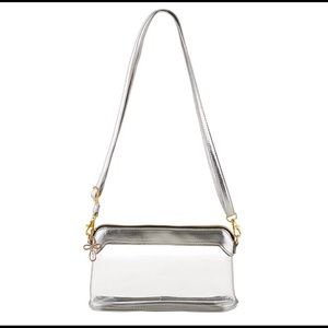 Stadium tote with matching coin pouch both Santa Barbara Design Studio. New